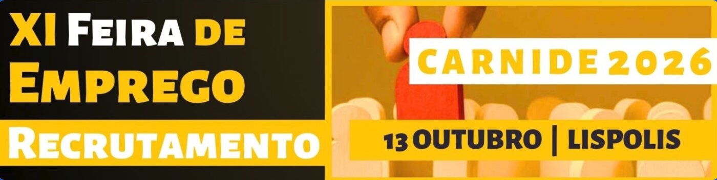 XI Feira de Emprego · Carnide 2026 · Recrutamento · 13 de Outubro · Lispolis